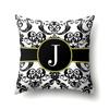 Polyester Pillow Case Home Decoration Geometric Print 26 English Letters Bedside Cushion Cover