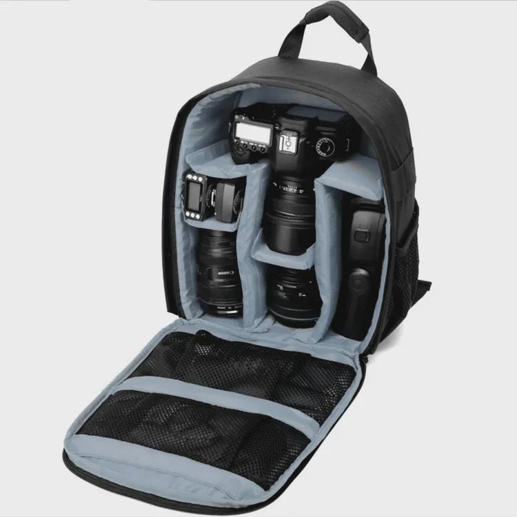 Zaino Impermeabile di Grande Capacità per Fotocamere DSLR per Fotografia all'Aperto