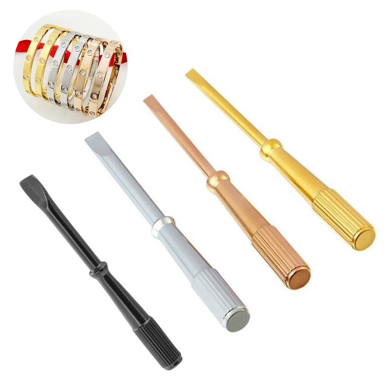 Portable Bracelet Screwdriver Bracelet Repair Screwdriver Tool 3 Steel Colors
