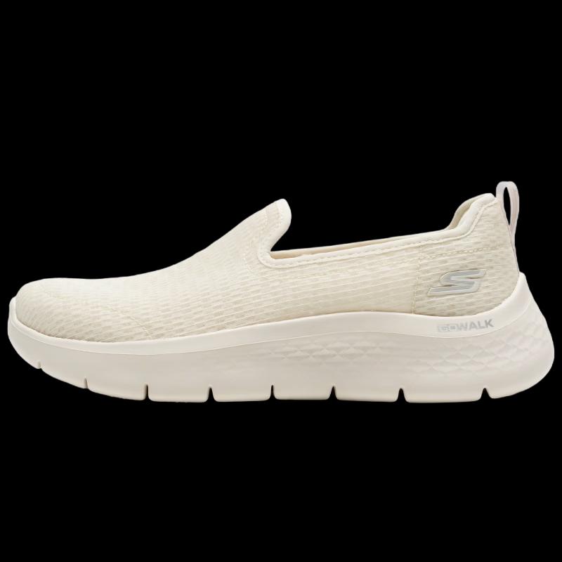 Skechers 124847-OWHT Women's Natural White Walking Shoes