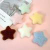 Double-Sided Plush Star Charms for DIY Hair Clips & Clothing Decoration
