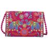 Clutch Bags  Handmade Embroidery Mirror Work Stylish Sling Bags for Women Cross Body Bags for Ladies and Girls - 22X16 Cm