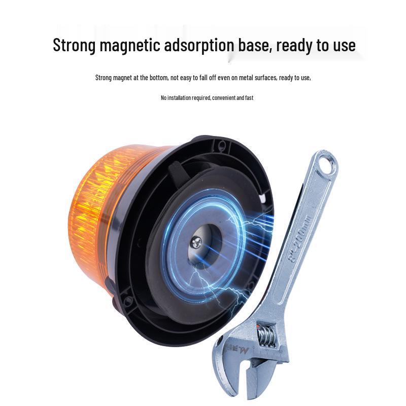 Super Bright Solar School Bus & Construction Safety Signal Light