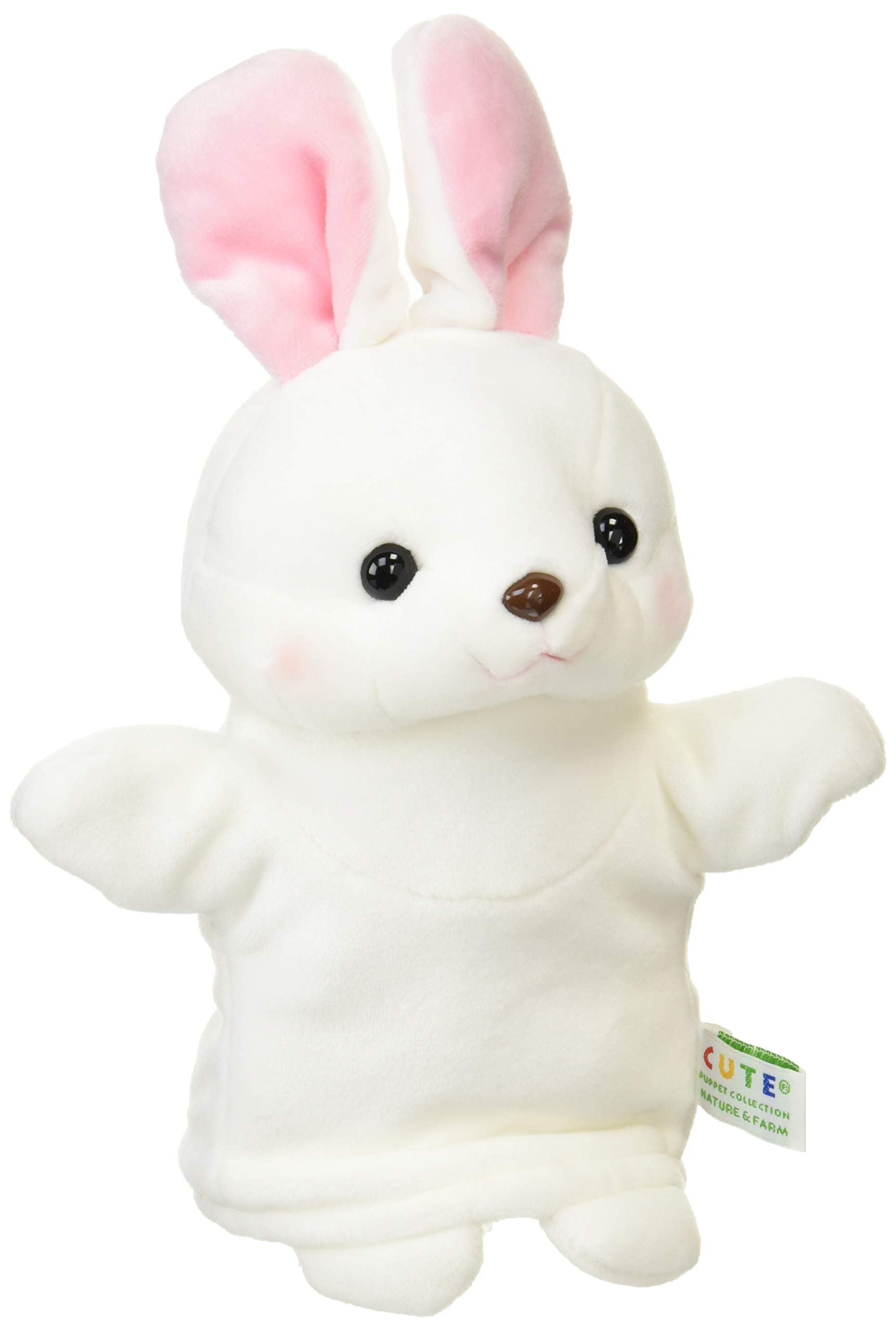 

PUPPET COLLECTION NATURE & FARM Rabbit Hand Puppet, White, Kids