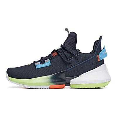 Air 2 UFO Low Basketballschuhe Herren Sneaker Dunkelblau Schwarz 112011606-10