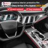 For CAOA Chery Arrizo 6 PRO Hybrid  2024 Car Panel Film Dashboard Protective Interior Anti-Scratch Film Accessories