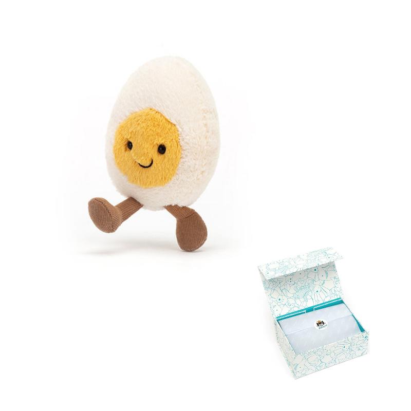 JELLYCAT Easter Boiled Egg Soothing Doll Plush Figure 14cm/23cm/28cm Height