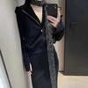 Popular Sequined Scarf for Formal Event Soft Knitted Neck Scarf Women Party Neckwear Crochet Neck Warmer Eye Catching