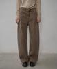 Siyajyu Sijn6087 Arco Curved Denim_Vintage Brown