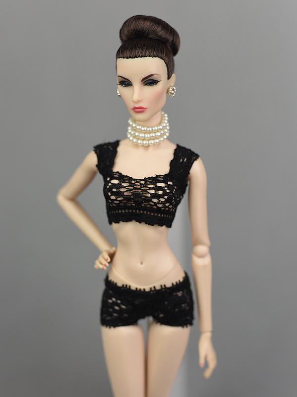 30cm 6-Point Supermodel Doll with Xinyan Lace Underwear and Dress-Up Clothes