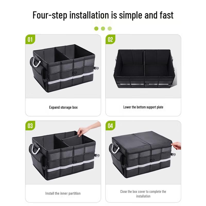 ENJOY SPACE Car Trunk Organizer Box
