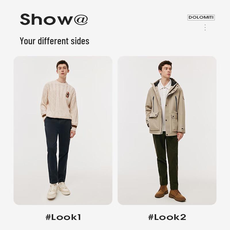 NVG·YOUNG Men's Slim Fit Tapered Casual Pants