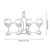 Wine Glass Racks For Wall Wine Bottle Holder Wall Mounted Wine Rack Rustic Wine Bottle Glass Floating Shelves For Home Bar