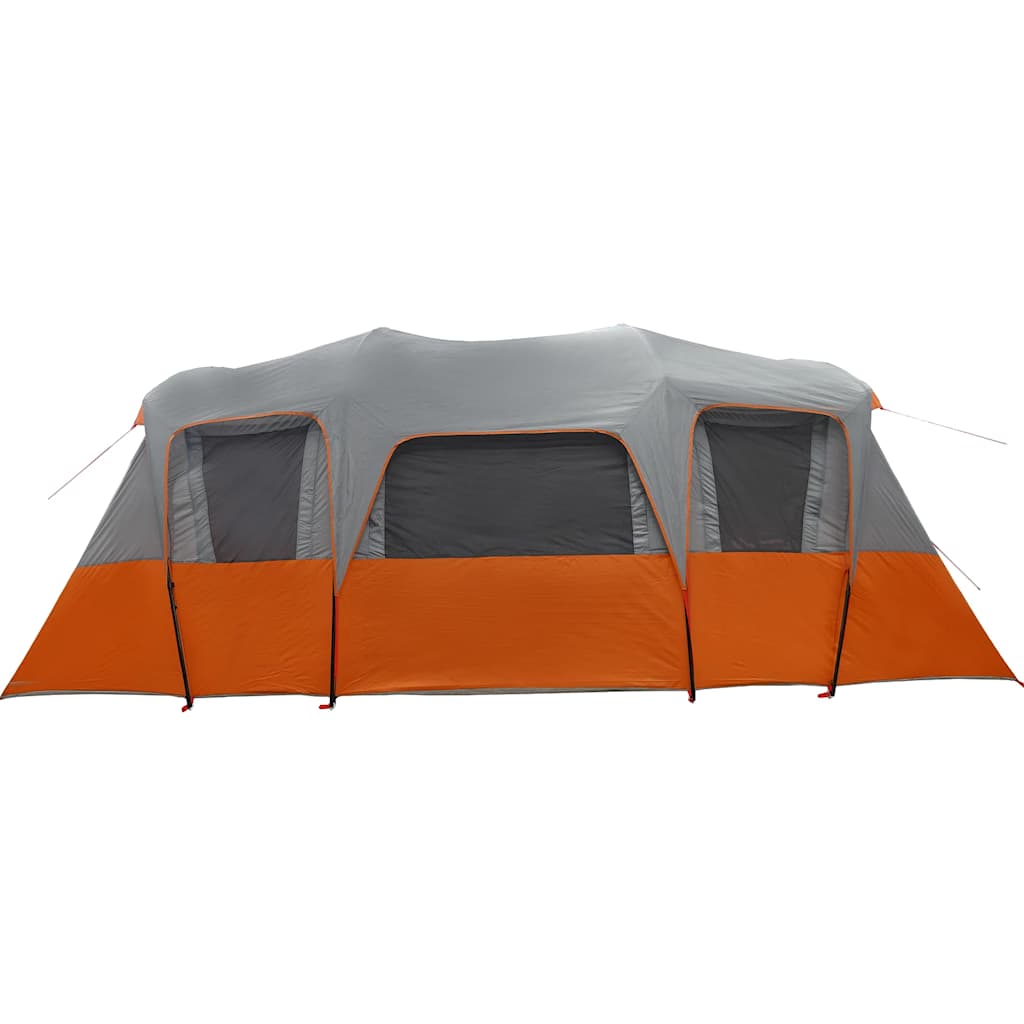 Tunnel Family Tent for 16 Persons Gray Waterproof