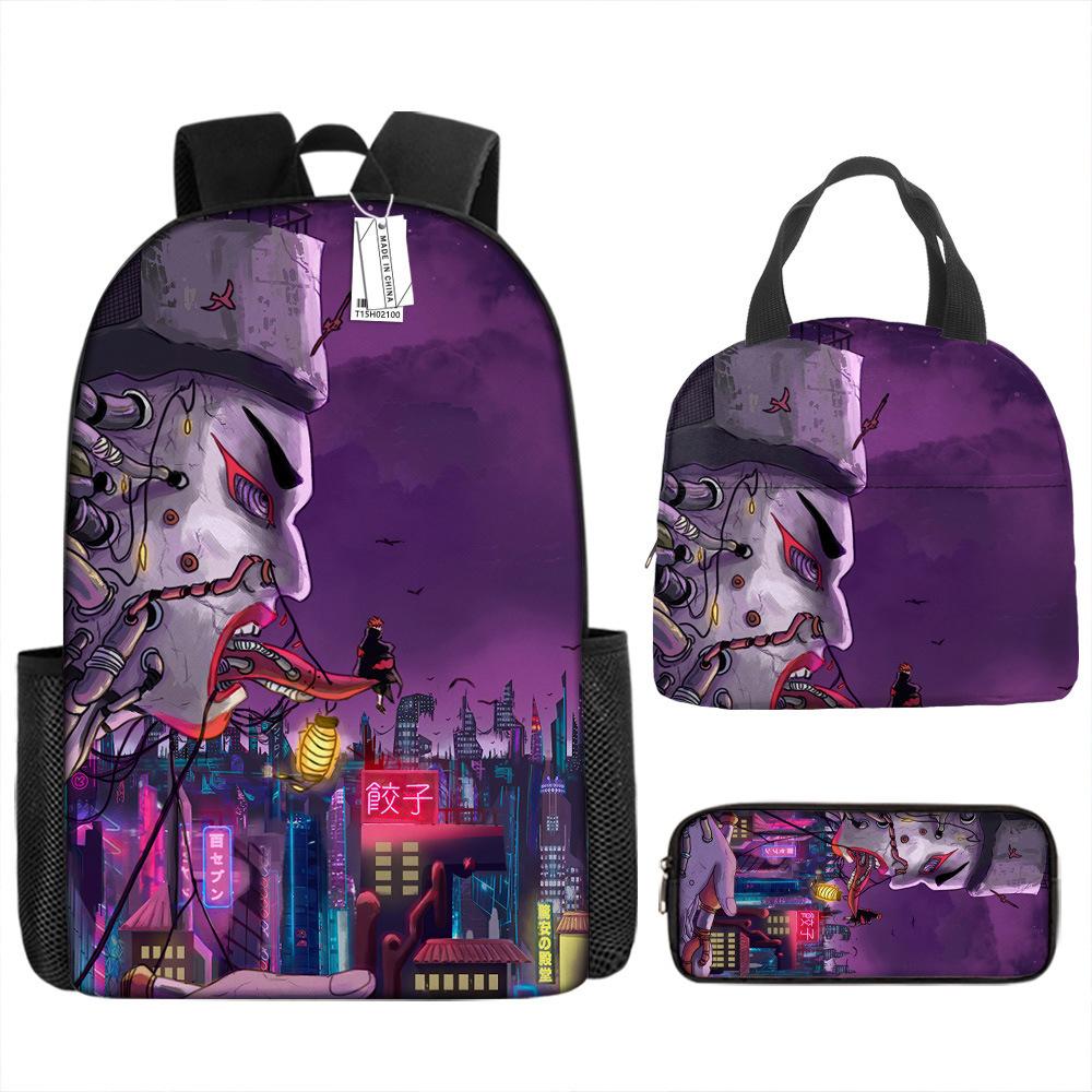 Elementary school students Naruto backpack 34th 5th 6th grade children's large-capacity backpack anti-splashing water