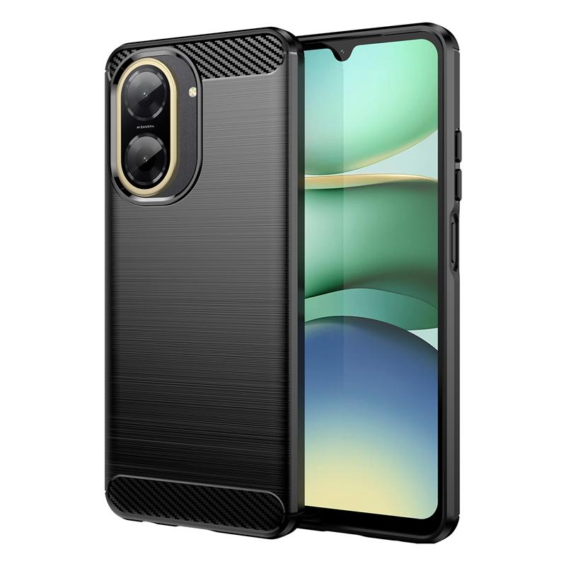 For Cover Xiaomi Redmi A5 Case For Redmi A5 Bumper Anti-knock Soft Silicone Carbon Fiber Back Case For Redmi A5 Case 6.88 Inch