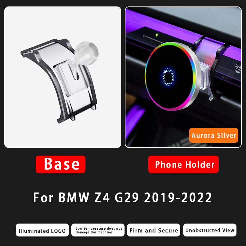 Per BMW Serie 3 5 7 X3X4X5X6X7 G01 G02 G05 G06 G07 G27 G45 G60 G70 -2026 Supporto per Telefono da Auto con Ricarica Wireless Magnetica 15W