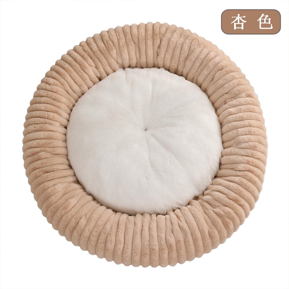 Kennel cat litter dog round pet litter dog bed winter warm pet bed dog supplies pet pad