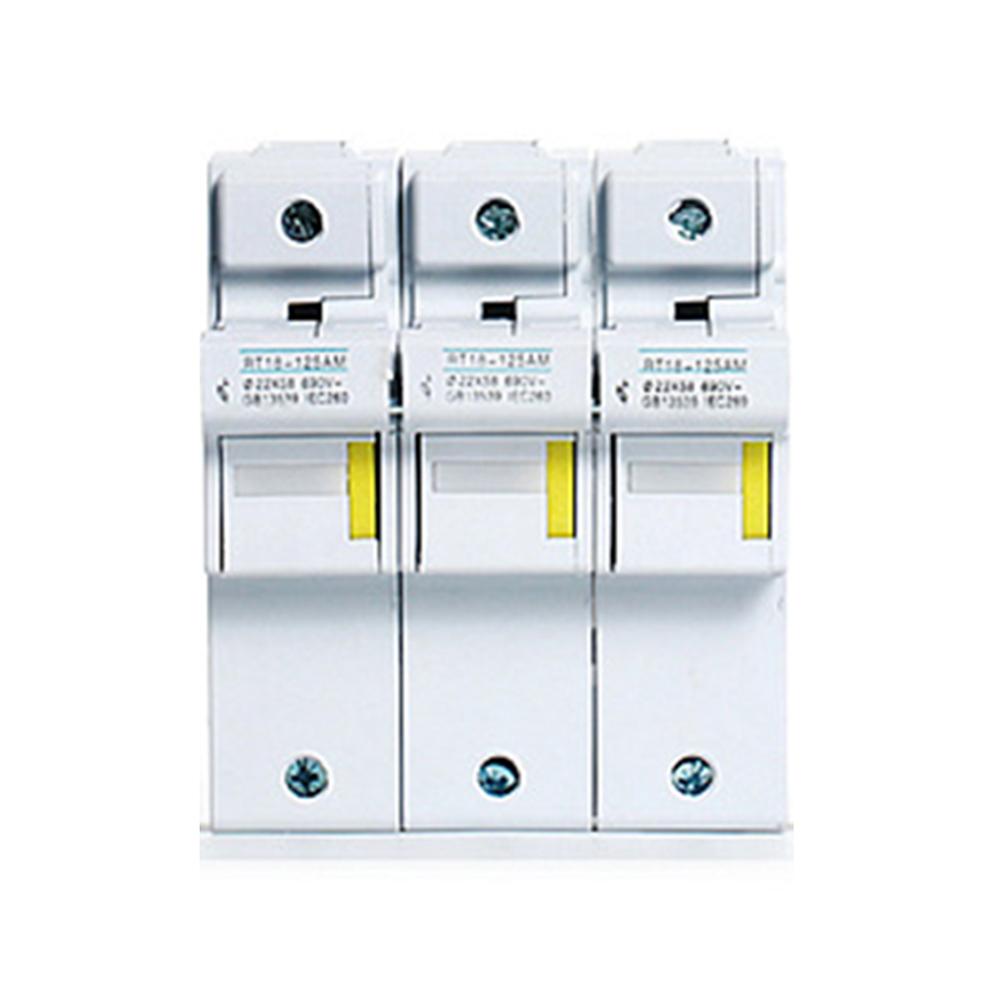 Copper Conductive Fuse Holder RT18125AM with Insulated Shell Perfect for Reliable Overload Protection On Din Rails