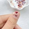 200Pcs Mix 5mm Heart LOVE Nail Art Flat back Rhinestone Bead Scrapbook DIY Manicures Applique Accessories Crafts