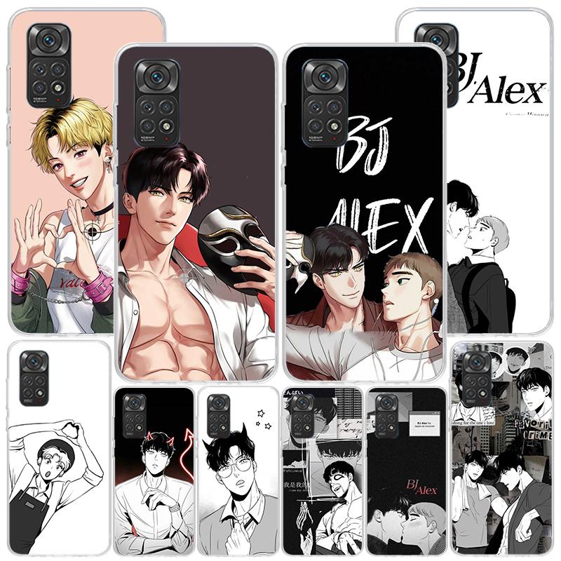 Anime B-J-Alex Phnoe Case for Phnoe Case for Xiaomi Redmi Note 15 14 14S 13 Pro Plus 12 12S 11S 11E 10S 10 11T 5G Unique Cover C