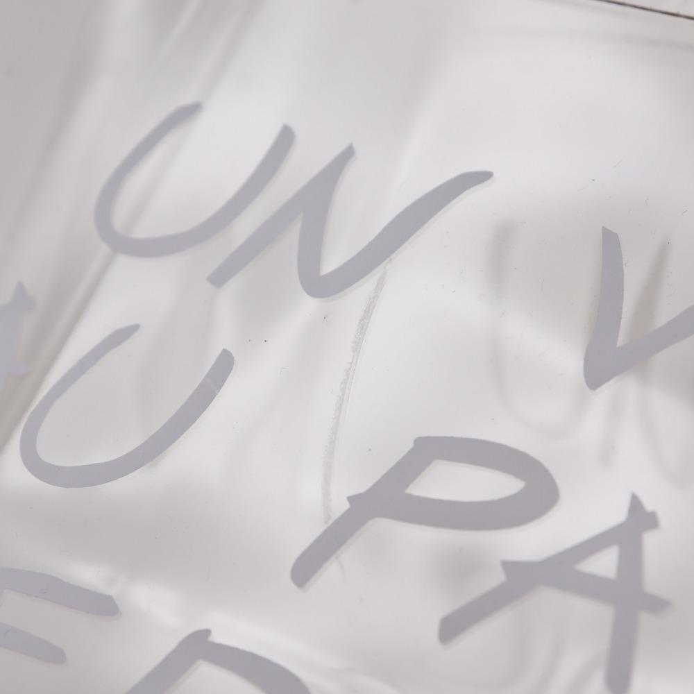 HERMES Plastics Kelly Handbag clear Plastics Women Used