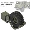 RC Car Decoration Parts Spare Tire Fit for WPL B36 B36 B36K B36KIT 1:16 Military RC TruckCar