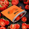 3 Pieces Drawstring Produce Bags Vegetable Bag Tomato Banana 28x35cm for Refrigerator