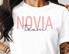 Novia Team Shirt: Spanish Bride Tshirt Gift