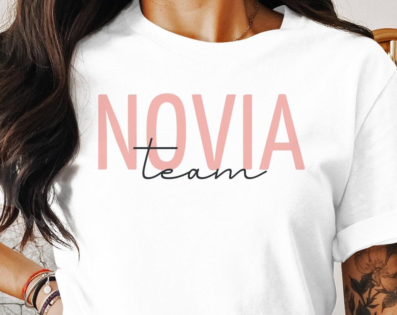 Novia Team Shirt: Spanish Bride Tshirt Gift XL