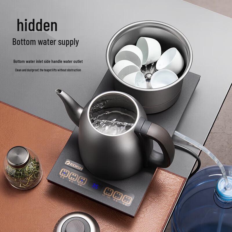 En droppe vatten ren titan elektrisk vattenkokare