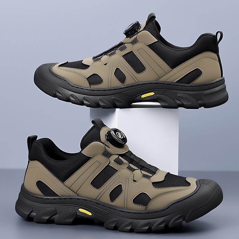 Outdoor-Wanderschuhe Herren rutschfeste und abriebfeste Wanderschuhe Offroad-Wanderschuhe leichte Dämpfung atmungsaktive Schuhe