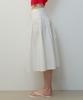 City Breeze Cotton Flare Skirt_White