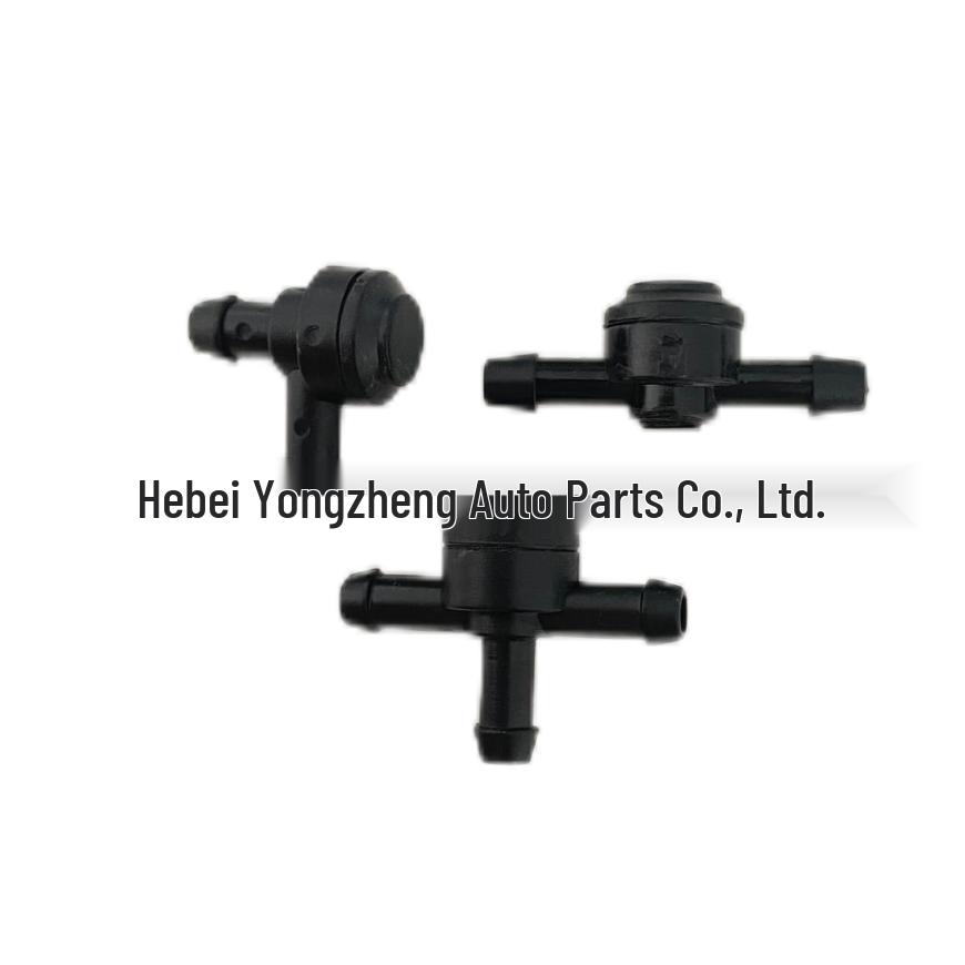 Volvo Windshield Washer Hose Connector Check Valve for Wiper Nozzle L Connector 9178897