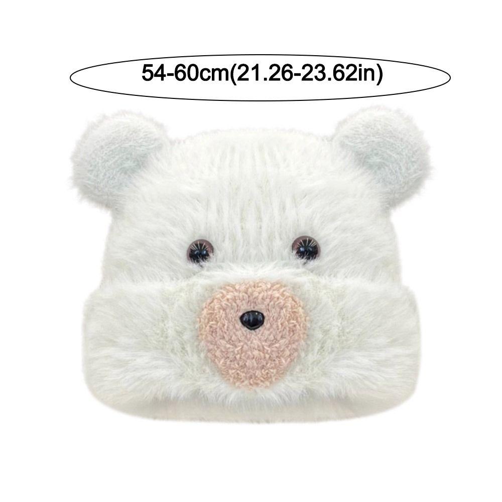 Knitted Knitted Hat Elegant Pullover Hat Outdoor Sports Ear Protection Cap