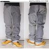 Kojima Jeans Painter Made in One Multi-Hickory Pants, Japan, Wash, RNB-1084-Hickory-32