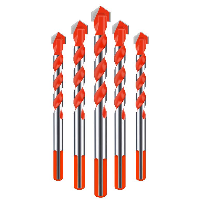 Super Hard 6mm Alloy Triangle Drill for Concrete, Glass, Tile, and Cement