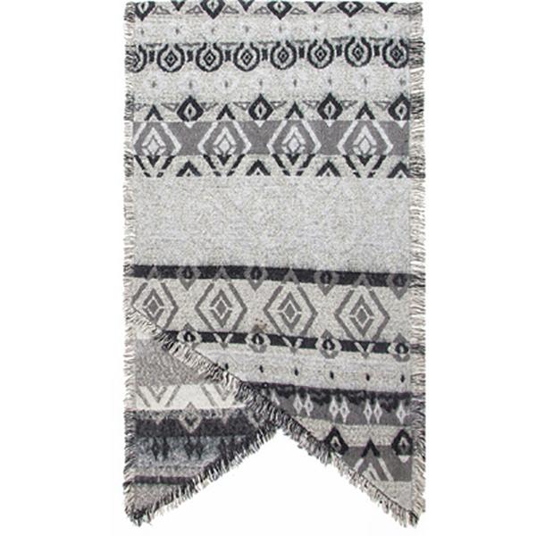 Doplňky Dámské zimní zateplené kašmírové šátky Jednobarevná šála se střapcem