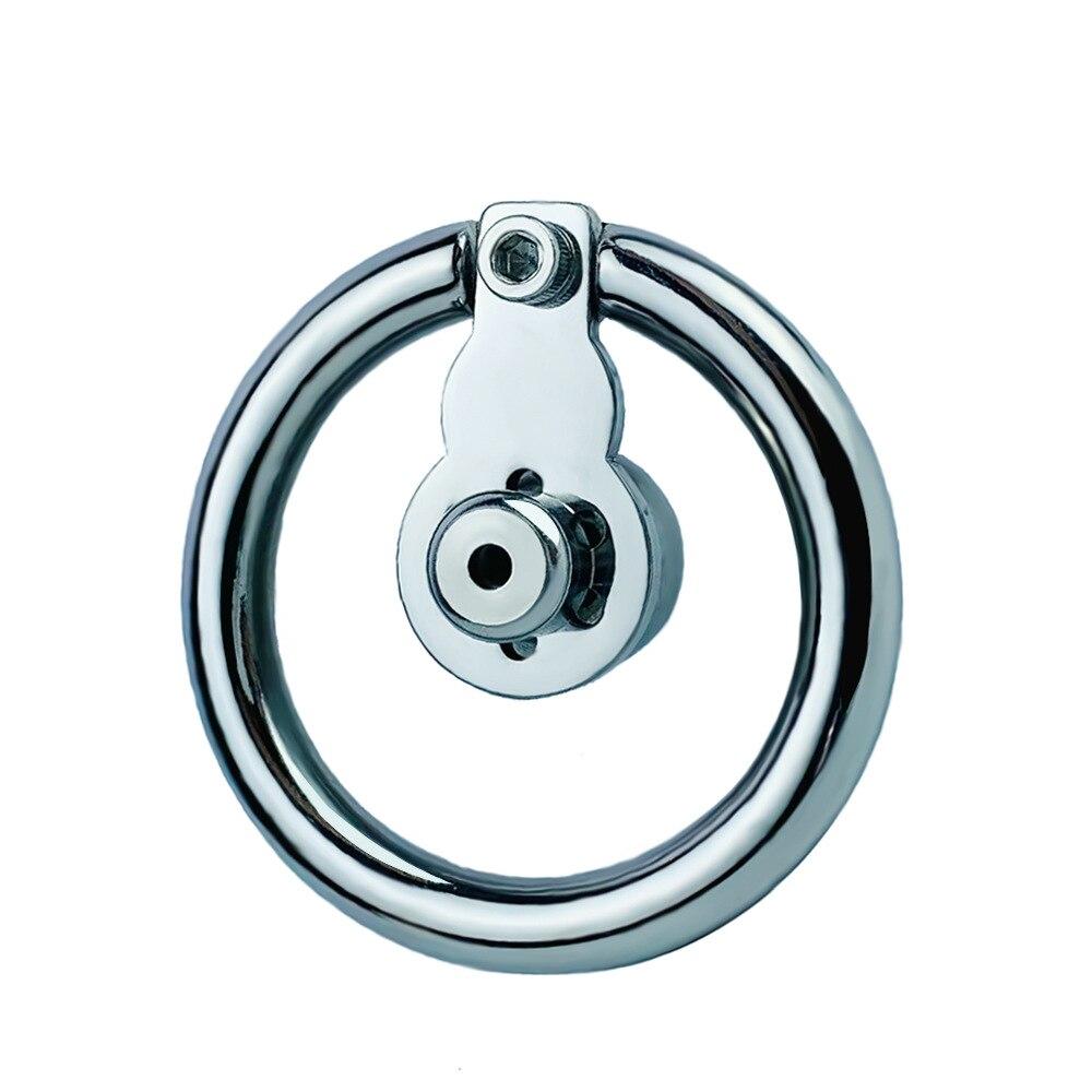 Men's Chastity Lock Metal Cb Lock Penis Cage Adult Toys Cockring Cuckold Femdom  Slave Chastity Belt Sissy Stainless Steel