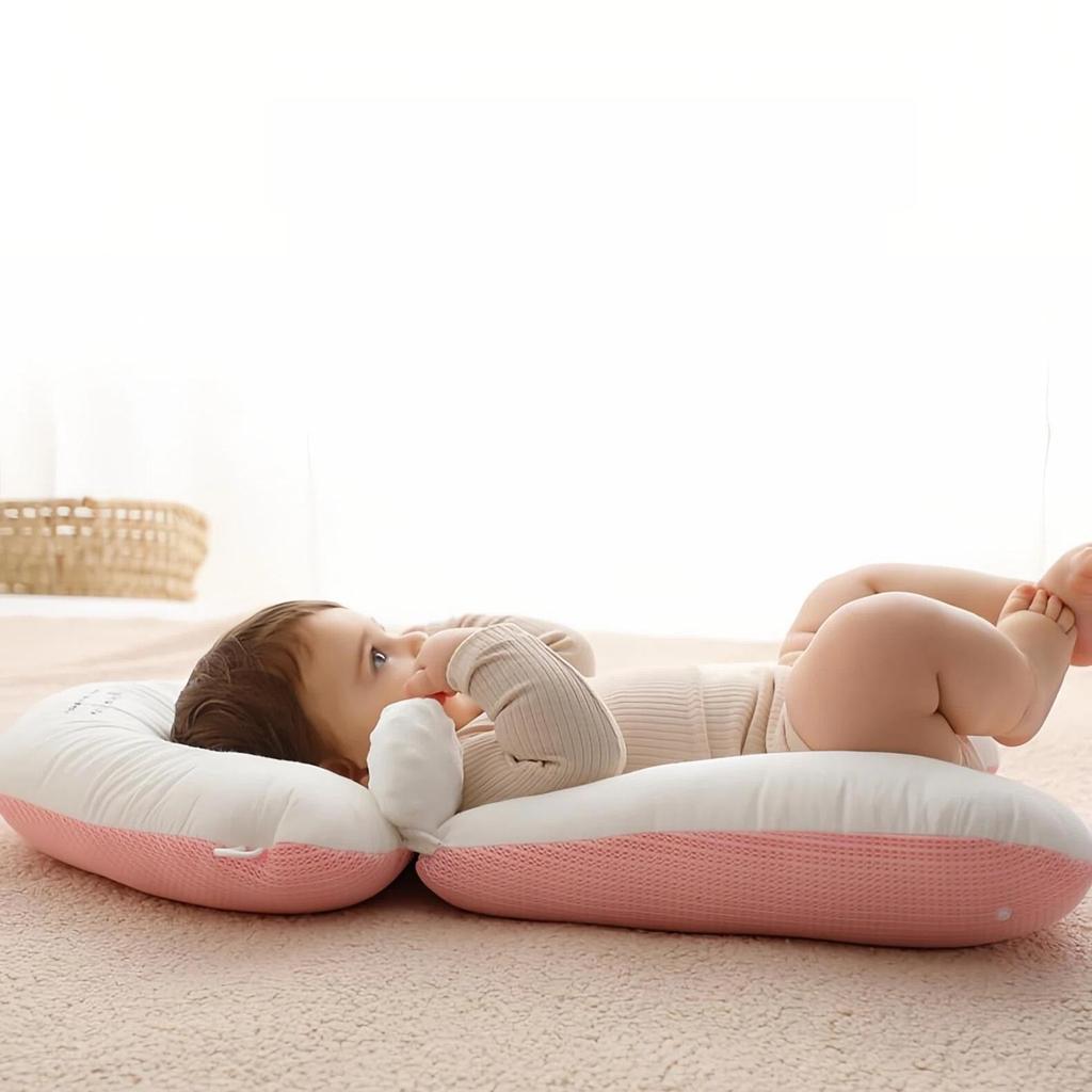 Adjustable Baby Shaping Pillow, Soothes the Baby, Corrects Head Shape, Specially Designed for Newborns, Drawstring Style, Comfort Pillow