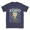Pirate Hunter Zoro T Shirt Mens  Cotton Novelty TShirts Round Collar Ones Pieces Tees Short Sleeve Tops Printed
