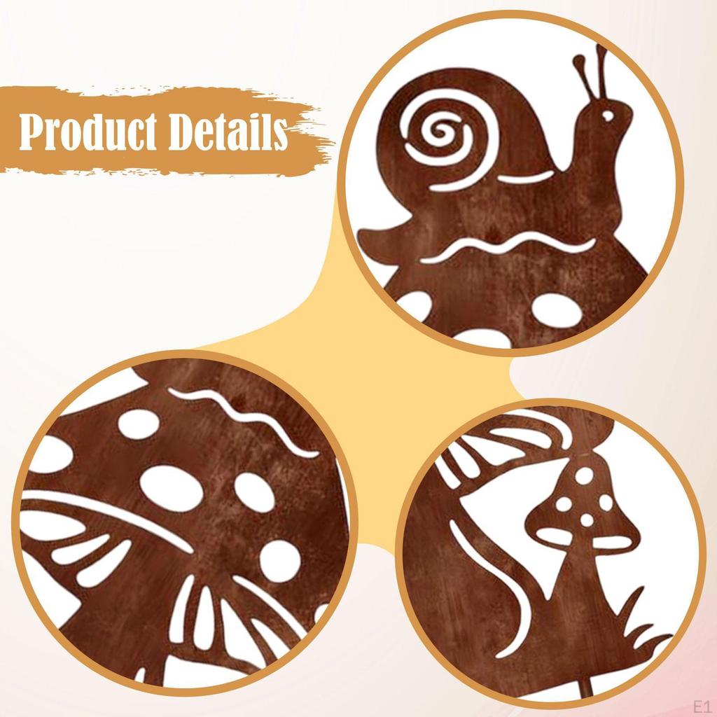 Yard Stake Christmas Decor Lawn Ornament Creative Gift Sign Garden for Courtyard Outdoor