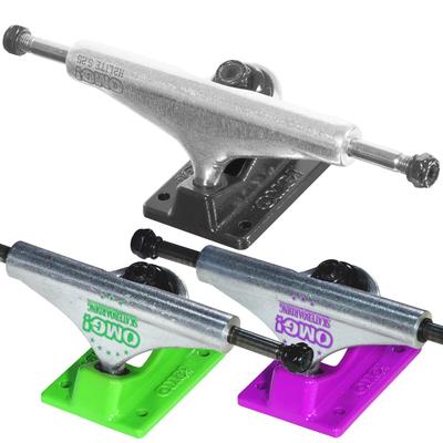 Skateboard Truck Black Hollow Axle Kingpin Hollow Lightweight OMG! 5.0 &