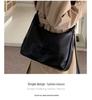 Meilade 2025 Autumn/Winter Retro Korean Tote Bag - Large Capacity, Versatile Crossbody Women's Handbag