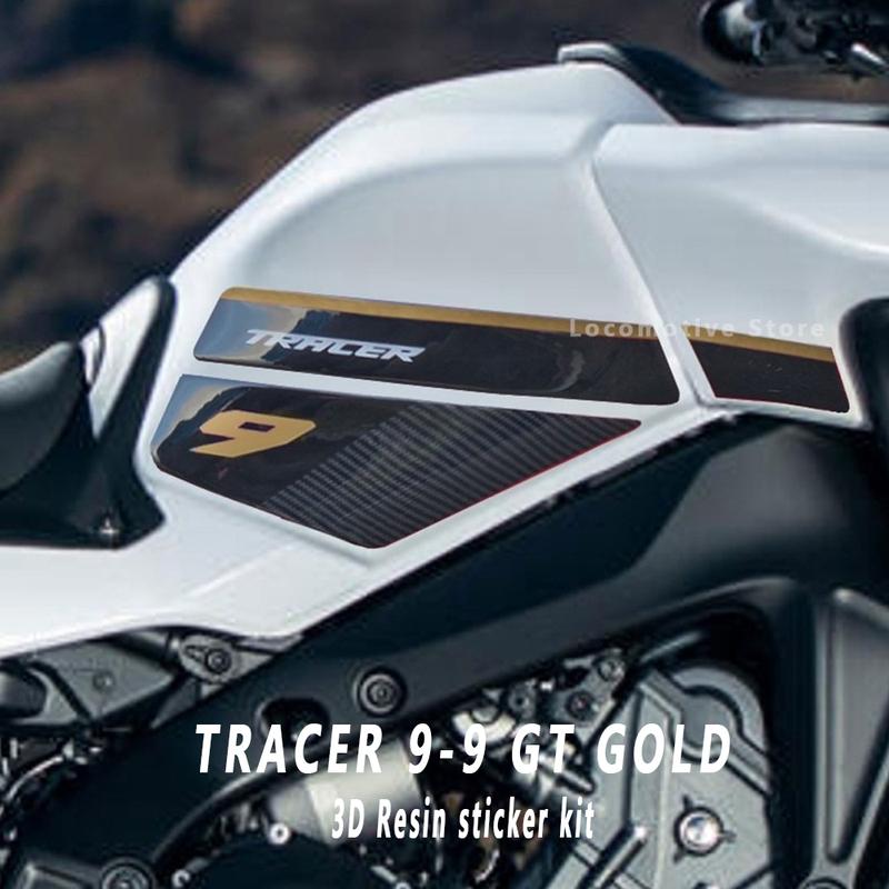 Motorcycle Accessories Tank Pad 3D Gel Epoxy Resin Stickers Kit For Tracer 9 Tracer 9GT 2021 2022 2023 2024