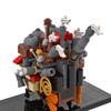 Hayao Miyazaki Howl'S Moving Castle Assembly Building Block Model Kit Puzzle Children'S Toys Desktop Ornament Gift Collectible