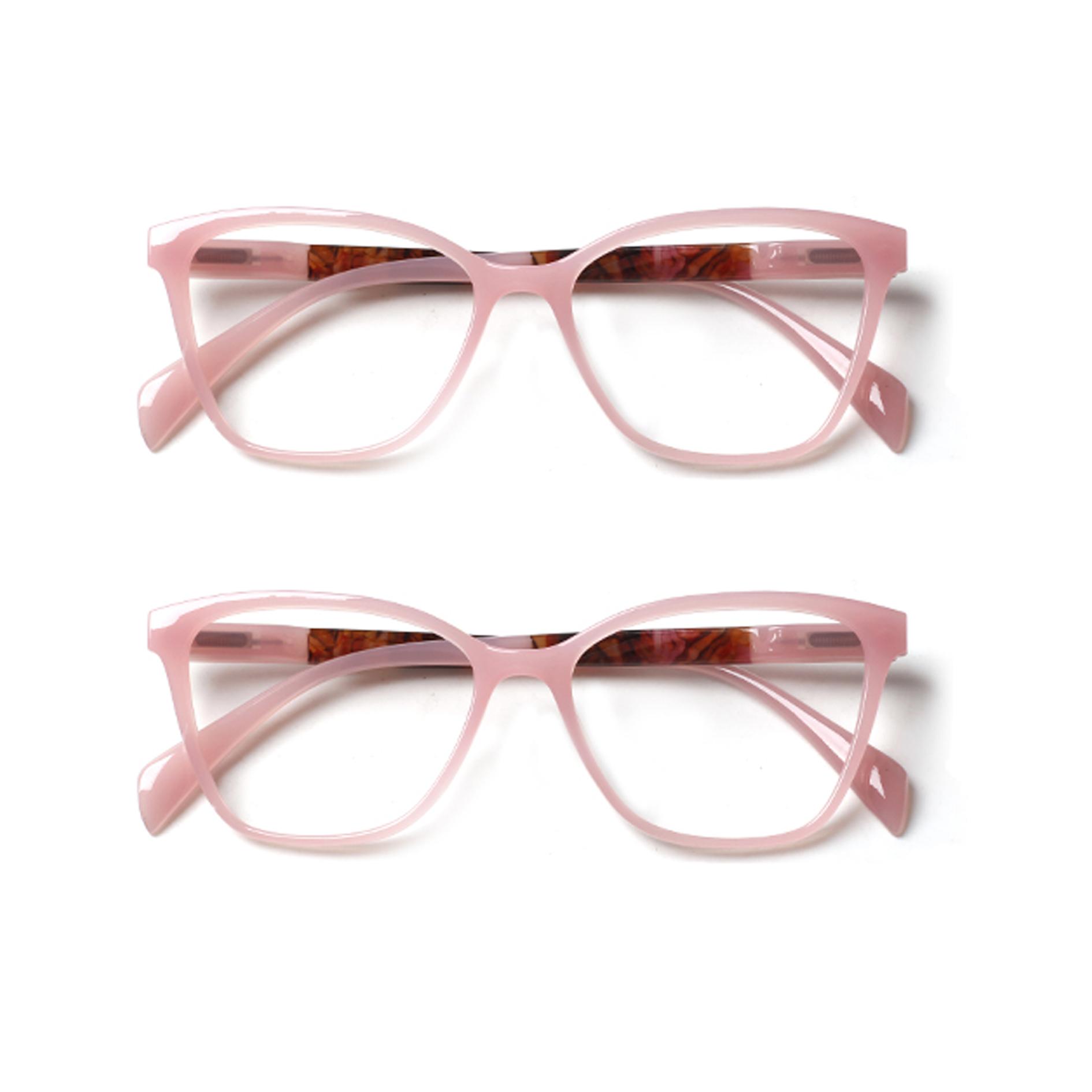 

TUREZING Presbyopia Eyeglasses Flexible Spring Hinge for Ladies and Gentlemen High Definition Optical Lenses Fresh Light Color Presbyopic Eyeglasses 2.75