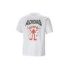 Adidas Originals Cotton Logo Tee Unisex Tops White H47112