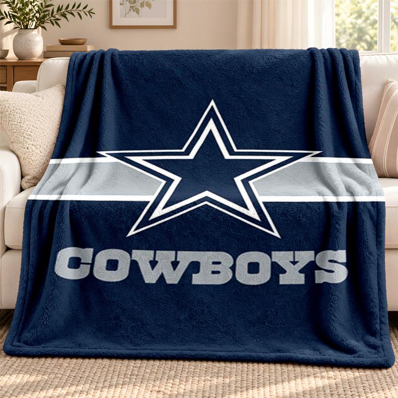 Dallas Cowboys blanket Flannel Blanket Soft Cozy Plush Throw for Sofa Bed Lightweight Home Decoration Outdoor camping