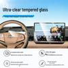 Compatible with 26 Toyota Yaris L Models: Center Console Tempered Screen Film for Car Navigation Protection.